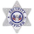 SECURITY OFFICER - Traditional - 6 pt Star Badge